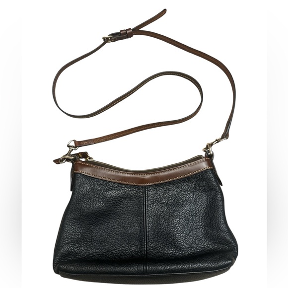 DOONEY & BOURKE - Vintage Pebble Leather Crossbody Bag - Picture 3 of 3